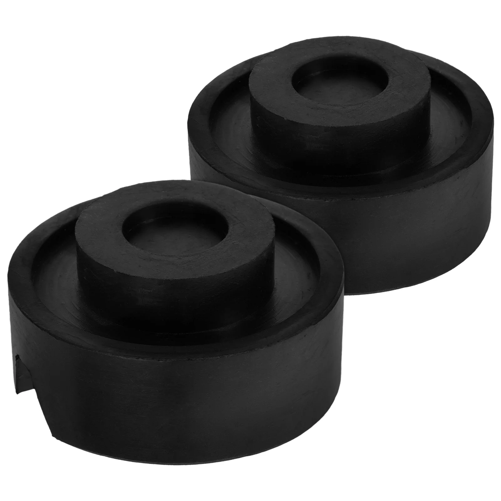 

2Pcs Universal Slotted Jack Pad High Strength Rubber Protector Quick Install Floor Jack Stand Adapter Rv Lift Pad Replacement