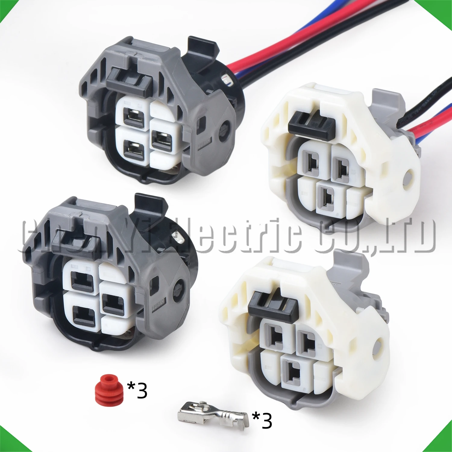 

3-контактный автомобильный разъем, электронная система гидроусилителя руля, вилка жгута проводов 90980-12648 6189-1230 90980-12496 для Toyota LEXUS