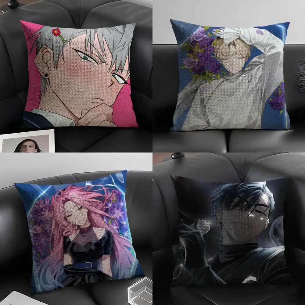 

Handsome Boy A-Alien Stage Comic Pillow Case Pattern Printed Pillowcase for Living Room Sofa Cushion Cover & Bedroom Decor