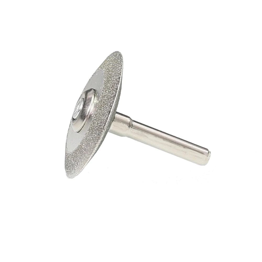 1 piece 1/4 in. Shank Diamond Grinding Wheel Flat Double Inclined Abrasive Wheel Portable Electric Grinder 8006 Tools