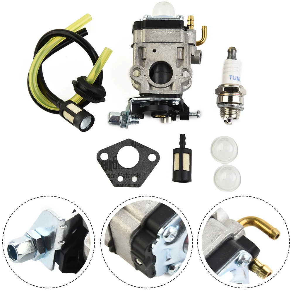 

Carburetor Kit For Florabest FBS 43 A1 FBK 4 B2 4in1 PBK 4 A1 PBS 2 A1 Brushcutter Carb Grass Trimmer Primer Bulb Garden Tools