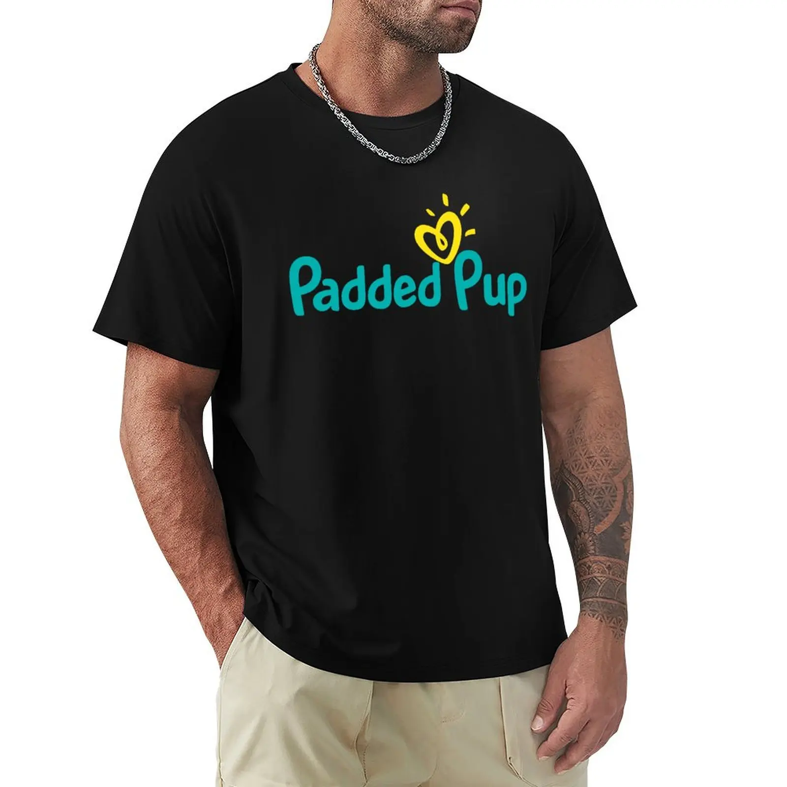 Padded Pup T-Shirt Utility Casual Work T-Shirt