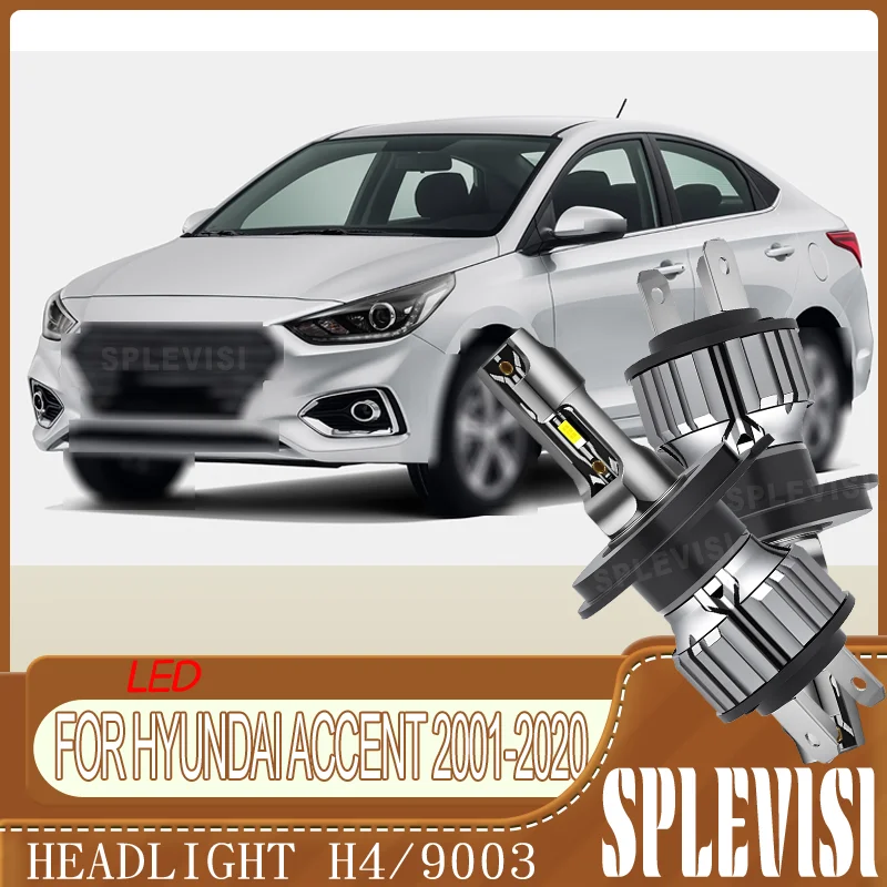 

Quick Setup Secure Night Journeys LED headlight Hi/Lo Beam For Hyundai Accent 2001-2020 2002 2003 2004 2005 2006 2007 2008 2009
