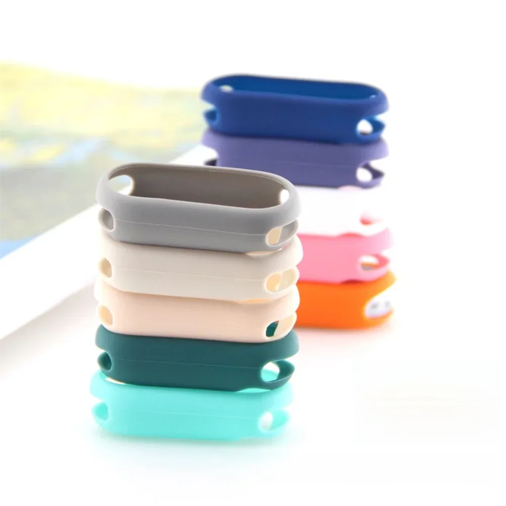 

3 Pcs Silicone Full Protective Case for Xiaomi Mi Band 8/9/10/NFC/Ceramic Edition Smart Watch Protector Shell Skin-friendly Case