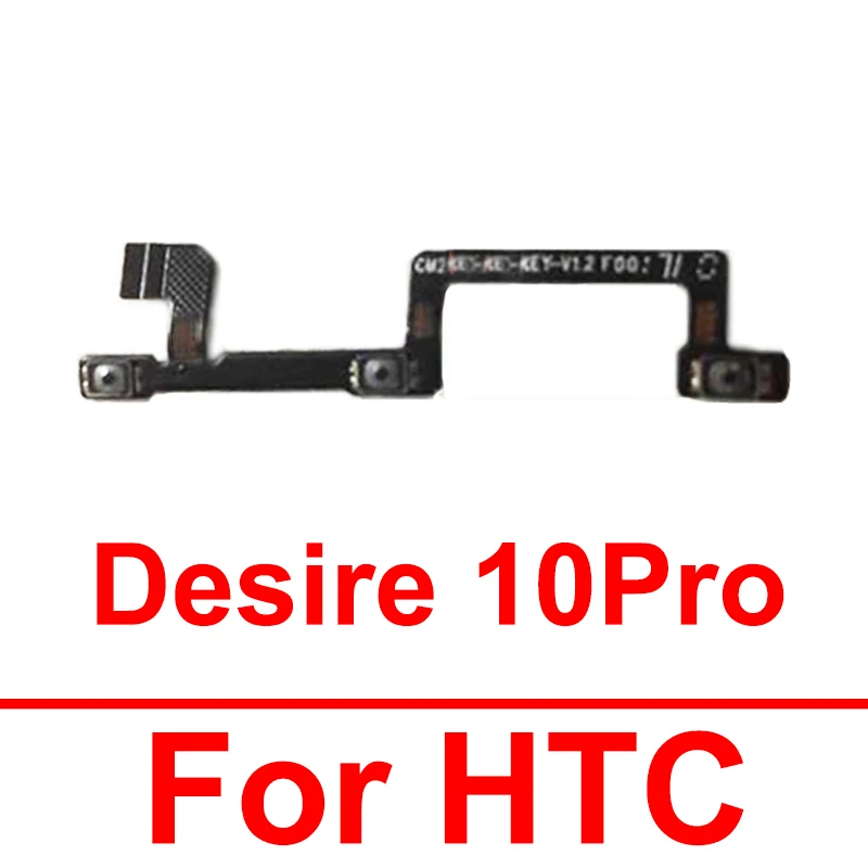 

Power Volume Flex For HTC Desire 10 Pro 10pro On OFF Power Volume Button Flex Cable Volume Power Side Keys Flex Cable Parts