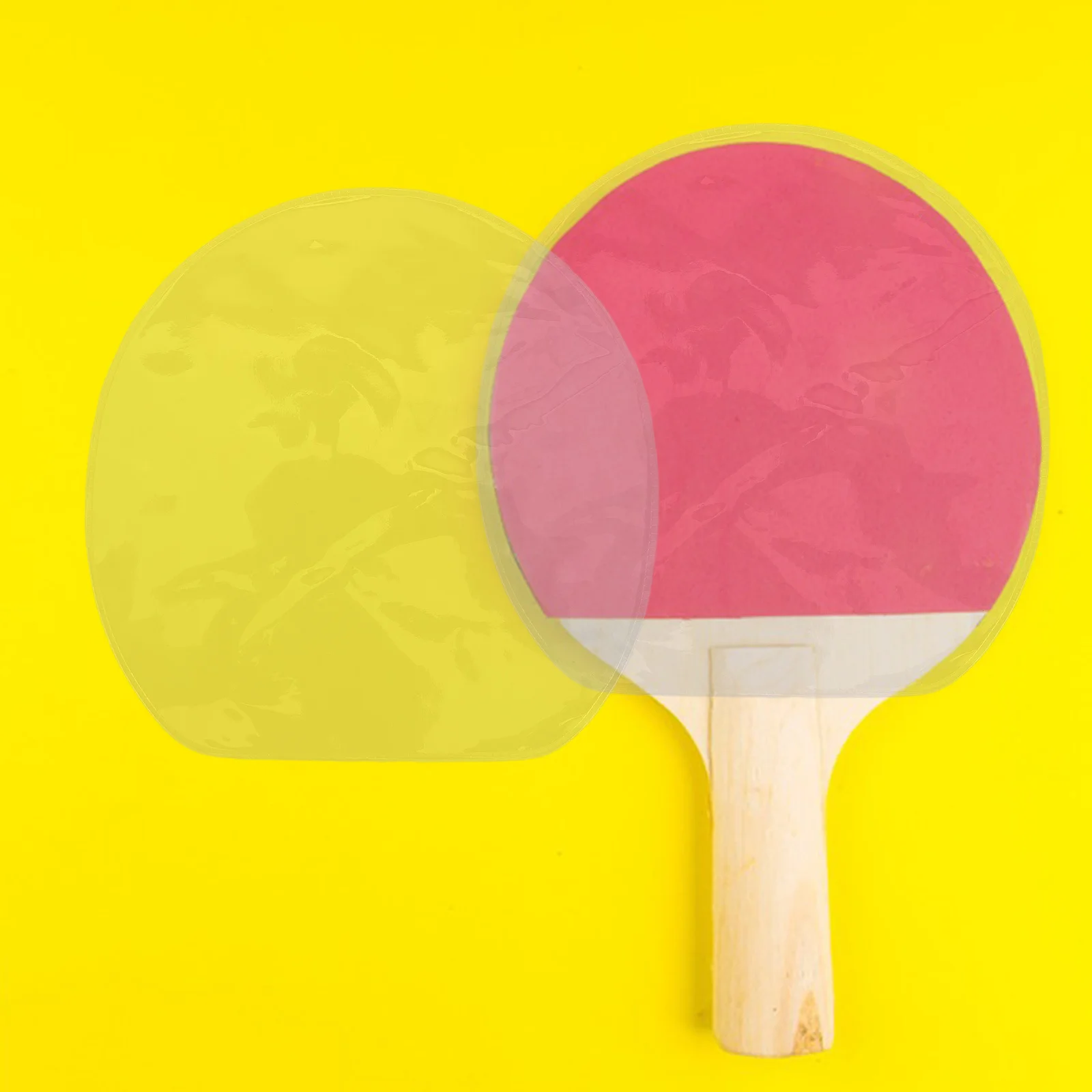 

10Pcs Protective Film for Table Tennis Racket Transparent Sticky Sheet Paddle Rubber Surface Cover Extends Lifespan Reliable