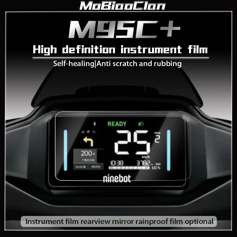 

For Ninebot M95C+ m95c+ Instrument Cluster Scratch Protection Film Dashboard Protector Headlight Film