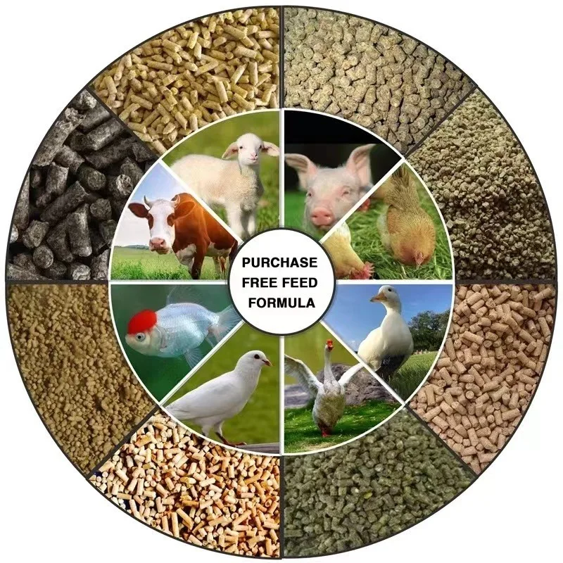 2025Goat Small Fish Feed Processing Machine Pellet Machine Animal Feed Pellet Making Machine Pellet Maker