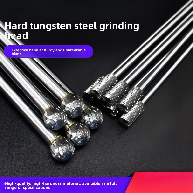 

Alloy Tungsten Steel Grinding Head/ Extended Round Head Ball Head Stone Grinding Rod/ Jade Grinding Polishing Polishing Metal Φ6
