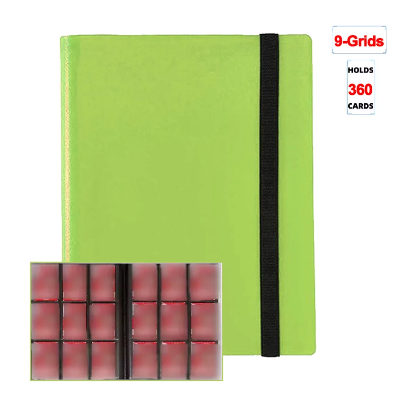 160/360/480/540 Kaarten Capaciteit Zakhouder Bindmiddelen Albums Voor Game Card Boek Mouw Houder Grote capaciteit Kaart Bindmiddel Notebook