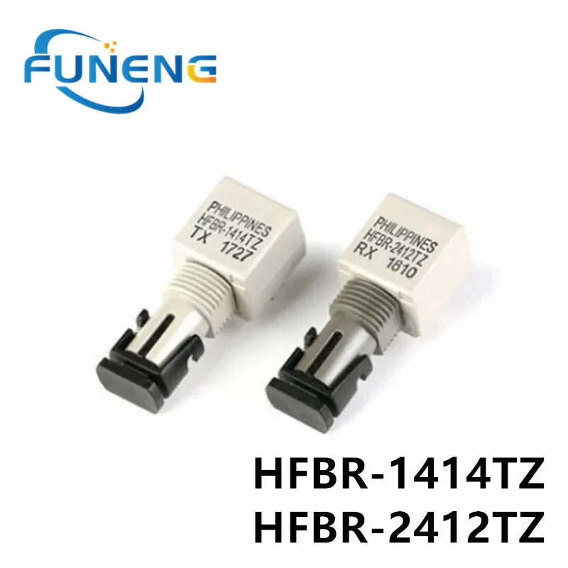 

5pcs HFBR-1414TZ Fiber Optic Transm HFBR-2412TZ iber Optic Receiver 5MBd -25.4dBm 4.75V ~ 5.25V 10mA