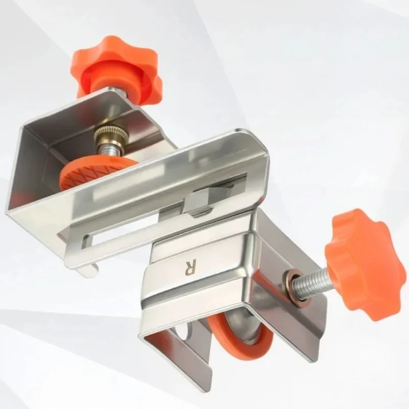 No need for handle cabinet door panel, bidirectional panel installation fixture, large drawer panel installation clamp group