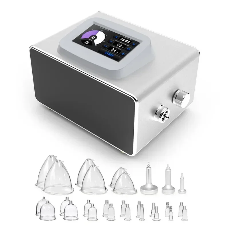 Terapia de raspado anticelulítico, ventosas, levantador de vacío, máquina de ventosas para drenaje linfático facial y corporal