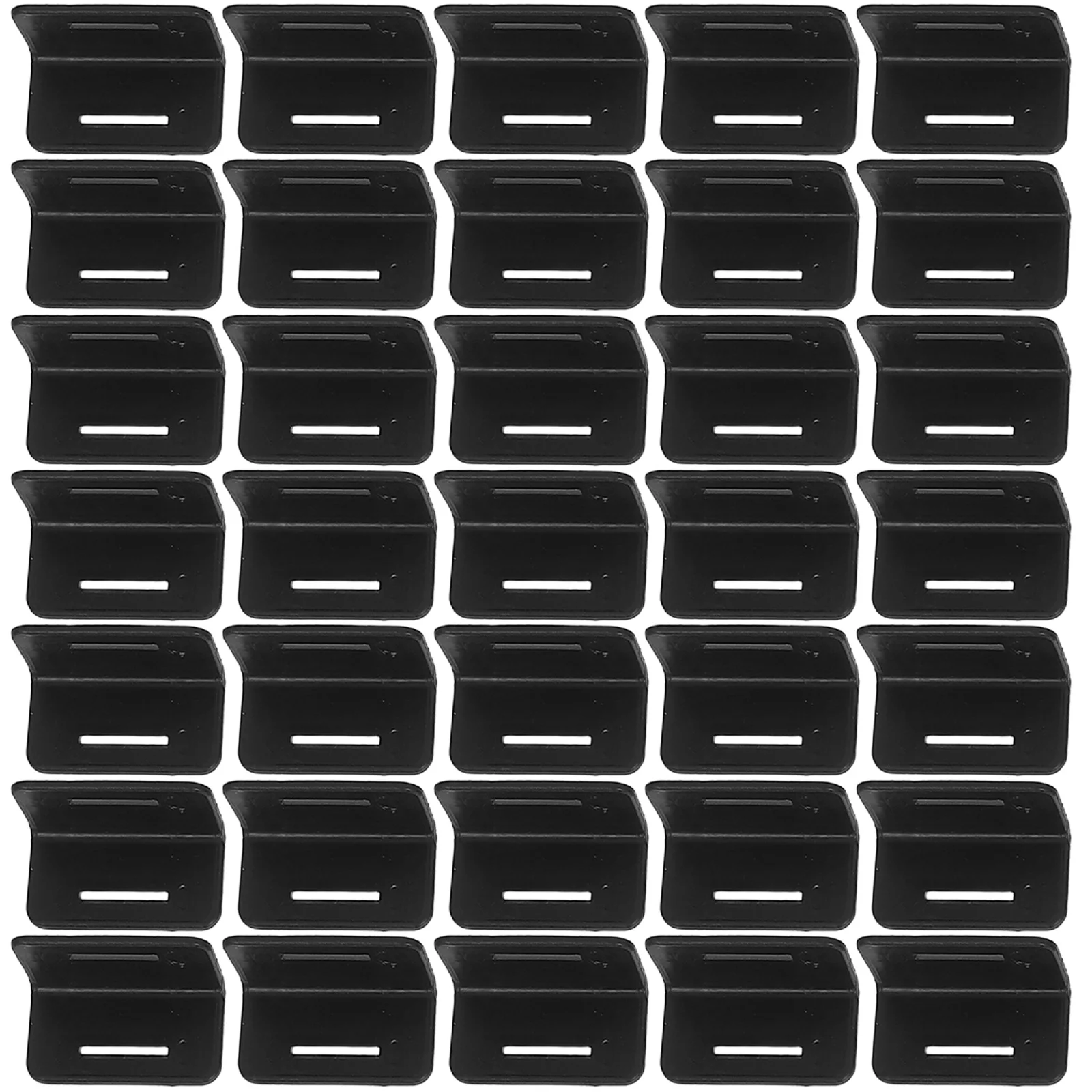 100Pcs Strap Protector Guards Heavy-Duty Plastic L-Shaped Corner Protectors for Shipping Packaging Edge Protector