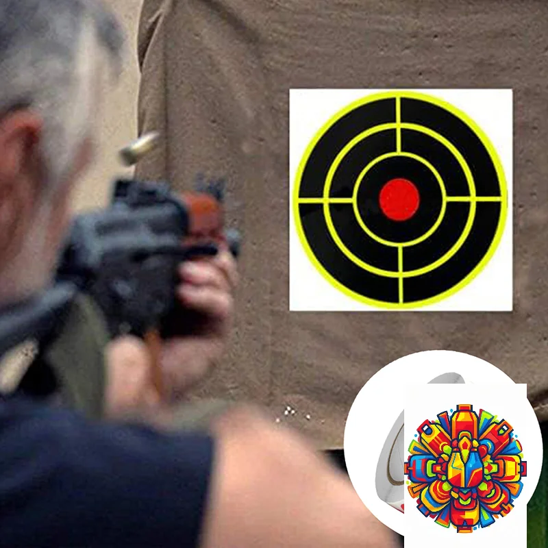 

0.75In Round Color-Code Dot Labels Adhesive Shooting Sticker for Archery Bow Hunting Practice Training Targets