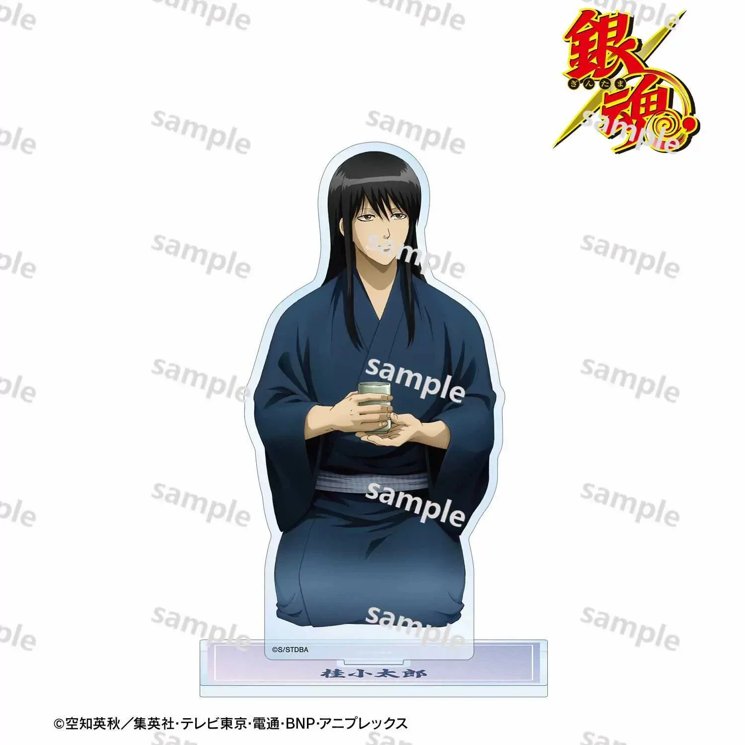 Anime Collection Desktop Decor Game GINTAMA Sakata Gintoki Shimura Shinpachi Stand Figure Acrylic Model Plate Cosplay Xmas Gifts