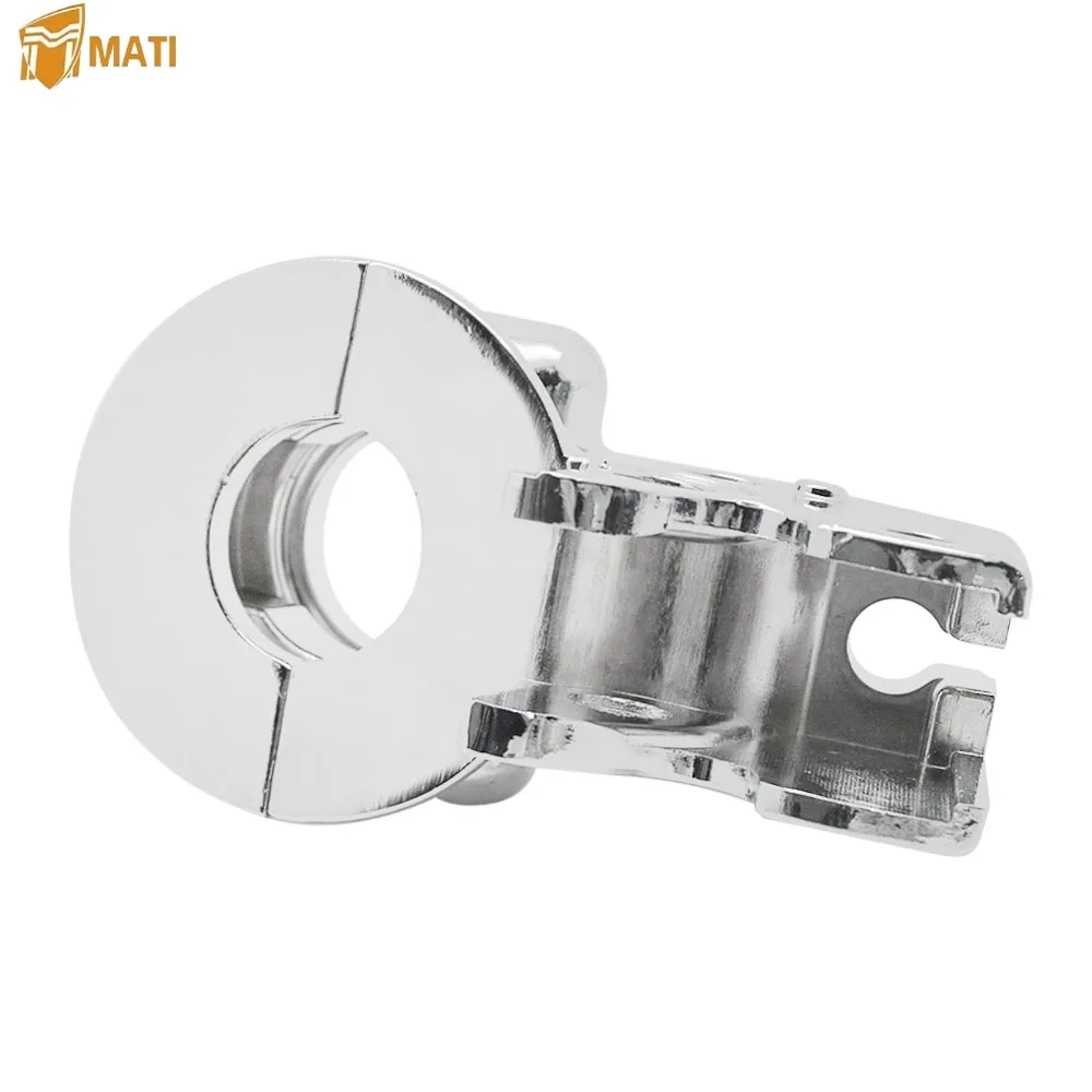 M MATI Clutch Lever Perch Mount Bracket Chrome for Harley Davidson Sportster 883 1200 Softail Dyna