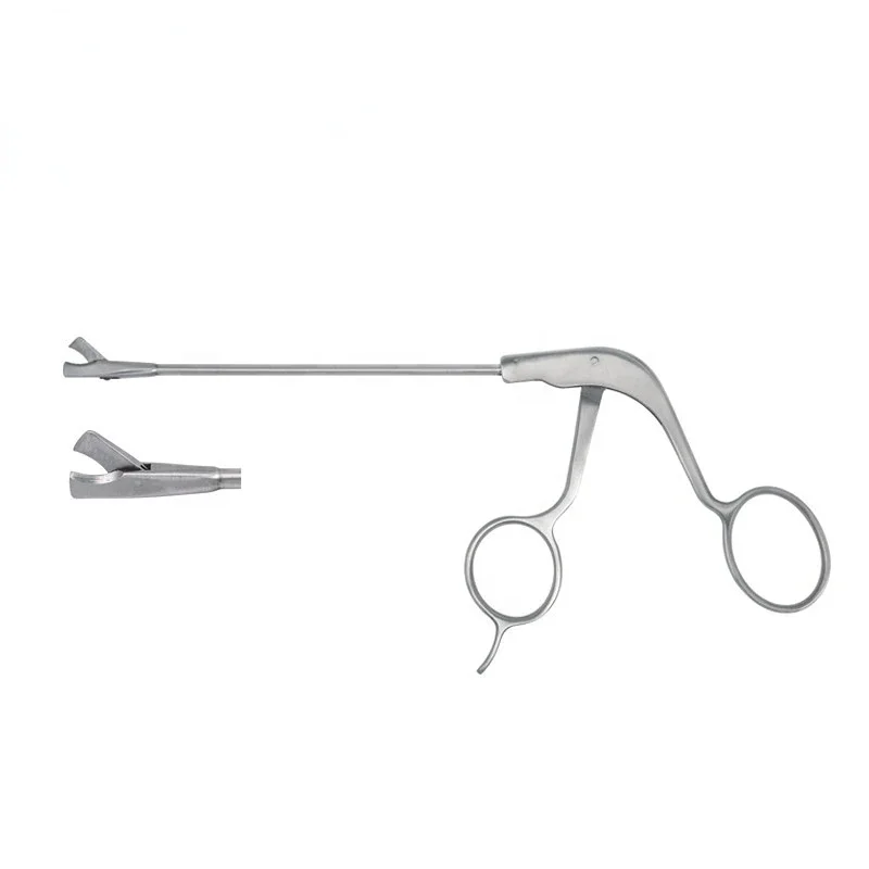 Orthopedic Instruments Medical Arthroscopic Curved Scissors 0 Degree Punch Forceps