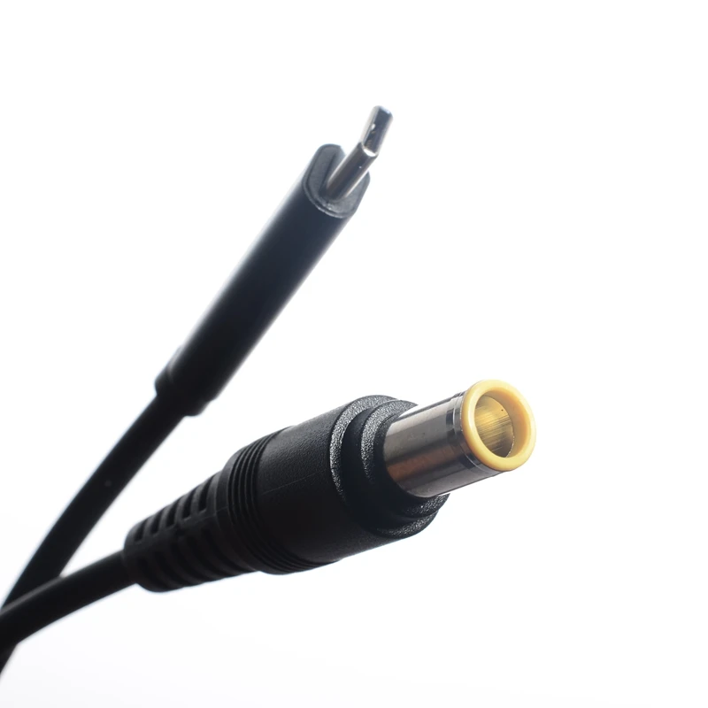 Type C USB C to 7.9*5.5mm Plug Power Delivery PD Adapter Cable for Lenovo ThinkPad X60 T60 T61 X200 X201 X220 X230