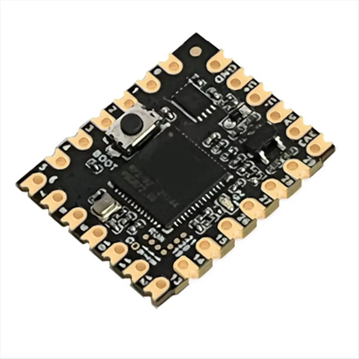 

(ABGQ) For Raspberry Pi Pico Stamp Hole Development Board RP2040-Core-A RP2040 Multifunction Dual Core Processor,C