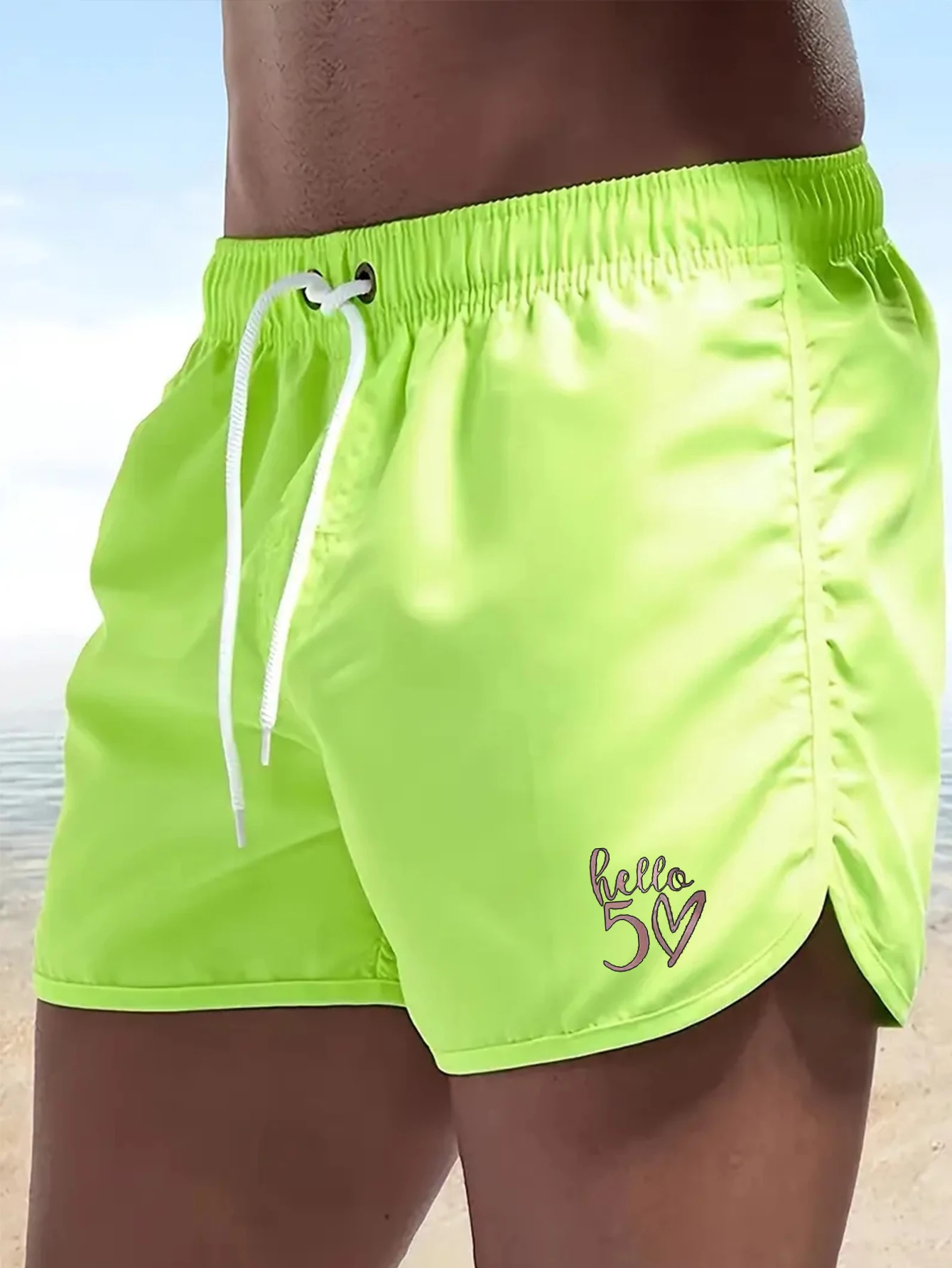 

Solid color beach pants