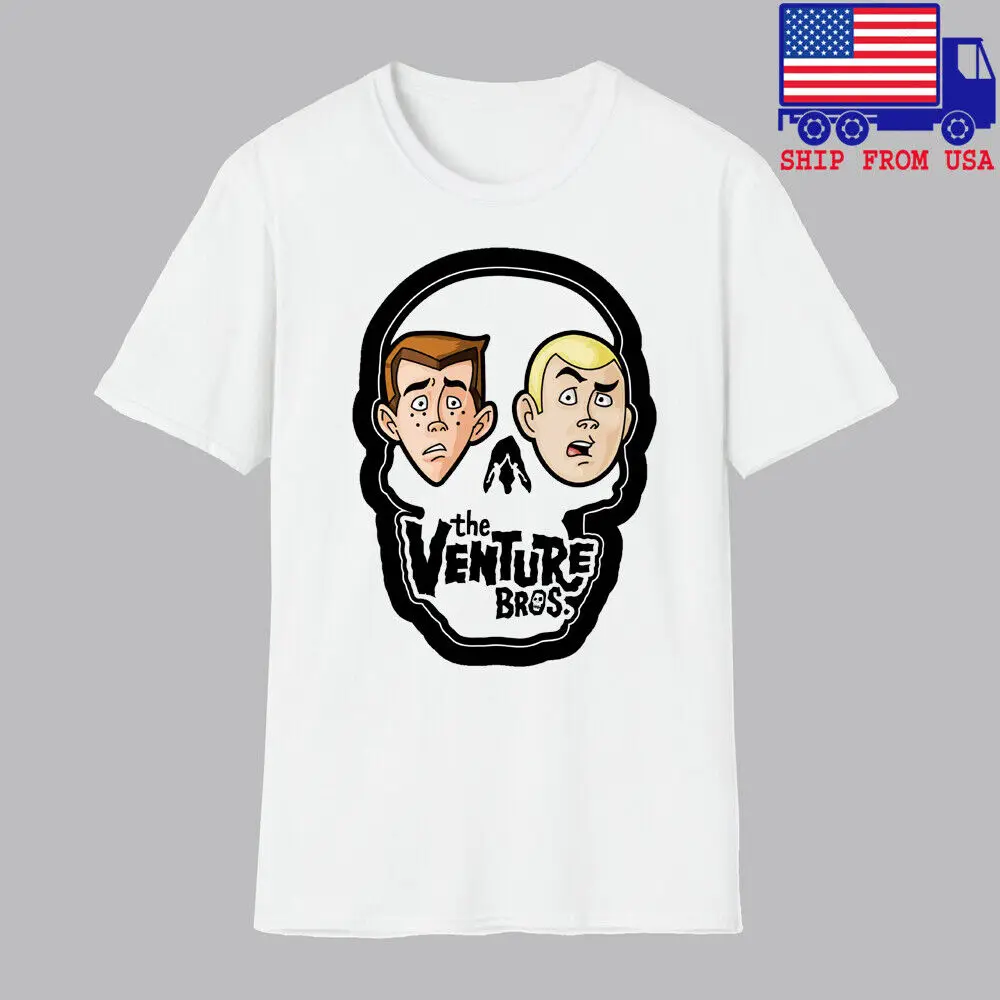 The Venture Bros Cartoon TV Show Men's White T-shirt Size S-5XL