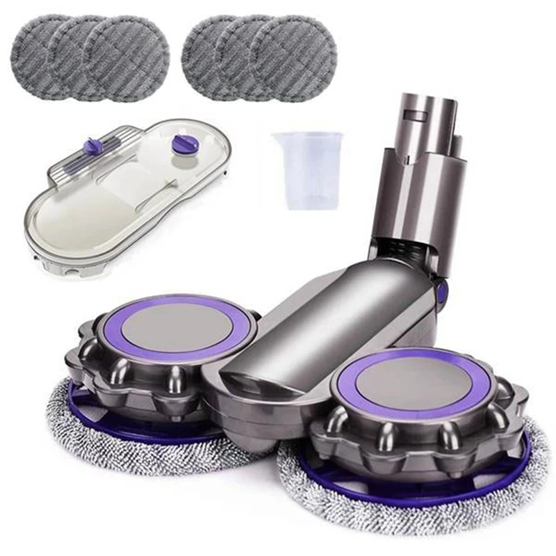 다이슨 진공 청소기 V6 Dc58/Dc59/Dc62 모델과 호환되는 전기 습식 드라이 Mopping Water Mop Head Attachment