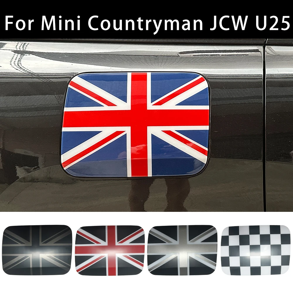 

Для Mini Countryman JCW U25 Union Jack крышка топливного бака декоративная крышка наклейка автомобильный Стайлинг автоаксессуары