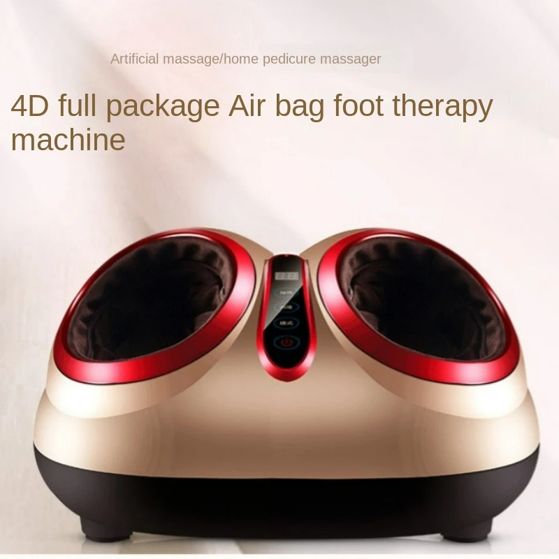 

4D Fully Wrapped Airbag Massage Foot Massager Machine Foot Acupoint Kneading Automatic Household Massager Electric Feet Massage