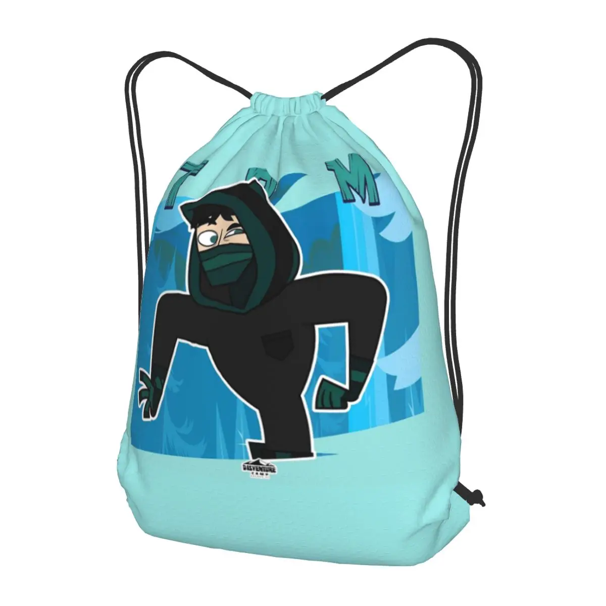 Adventure Camp Tom Backpacks Casual Drawstring Bags Sports Bag Book Bags for Man Woman Students