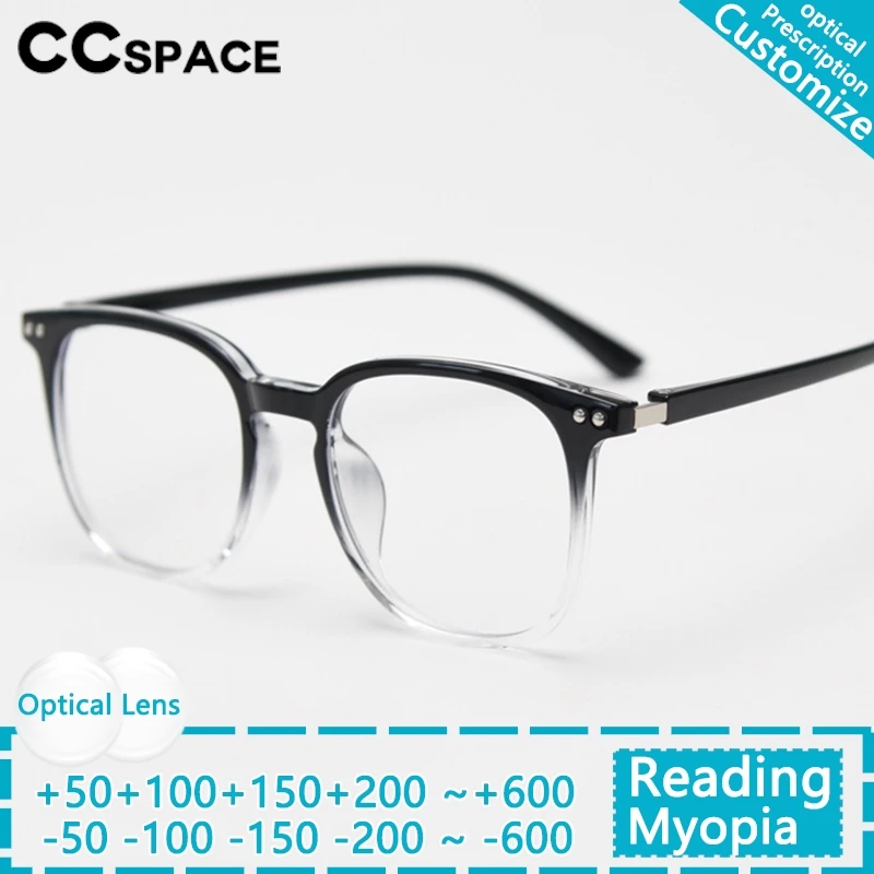 

Новые супер легкие квадратные очки TR90, оправа для женщин и мужчин, анти-синий свет, очки для близорукости, оптические очки для чтения по рецепту