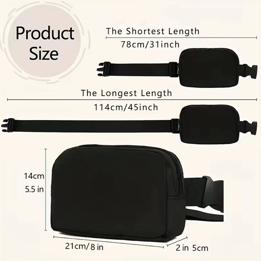 Women's Fanny Packs Waist Bag Printing Avocado Series Purse Sport Phone Belt Bag Pouch with Adjustable Strap Casual Banana Bags