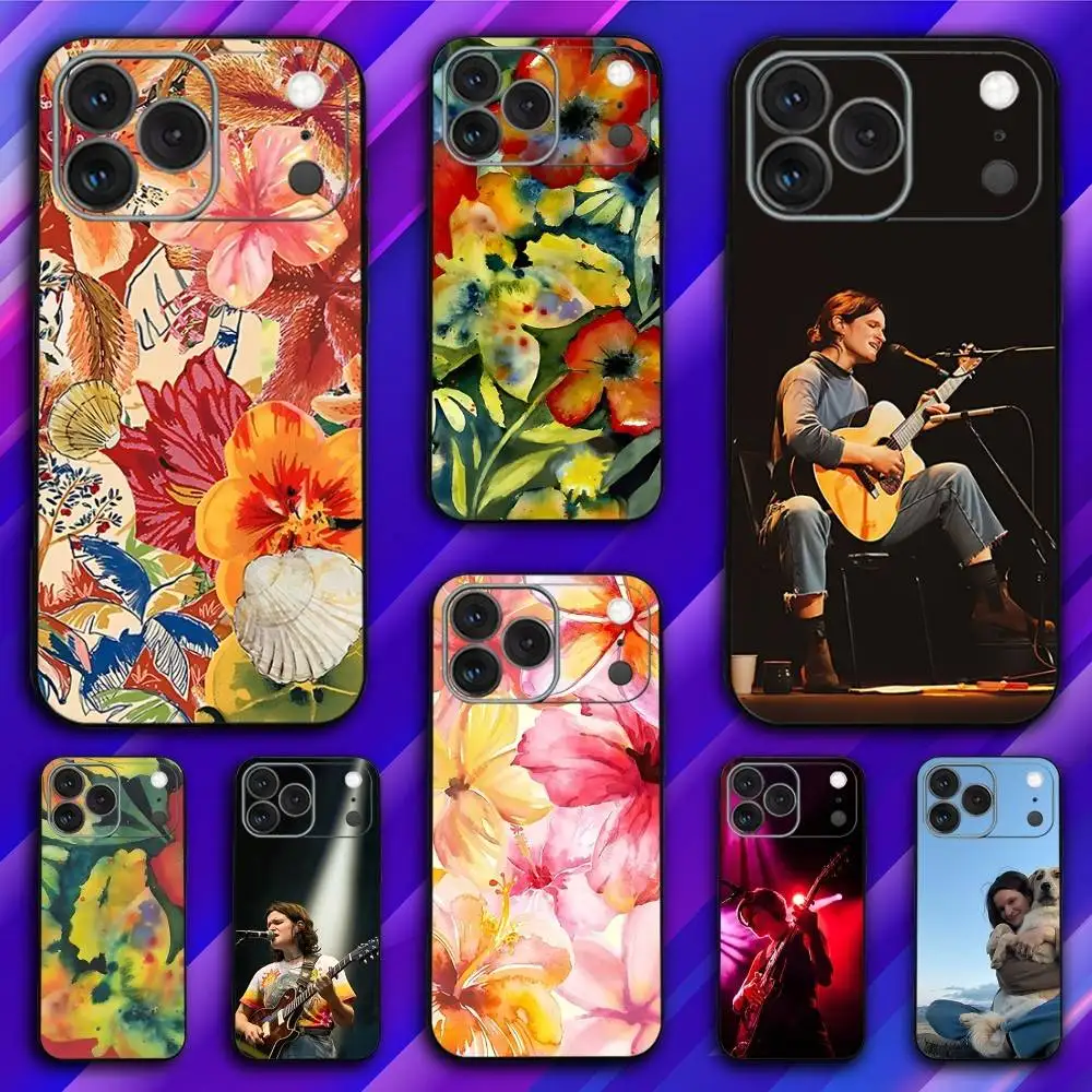 

Music half return Phone Case For iPhone 17,16,15,14,13,12,11,Pro,Max,Plus,X,XS,SE4,E,Mini,Soft Black Case
