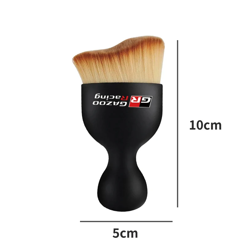 Car Air Vent Cleaning Soft Brush with Casing Car Interior Crevice Dusting For Toyota GR GAZOO RACING Yaris Hilux Corolla