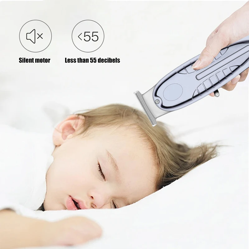 HIENA Professional Electric Hair Clippers 800mah Powerful Battery Electric Hair Trimmer Adjustable Speed LED Digital Carving