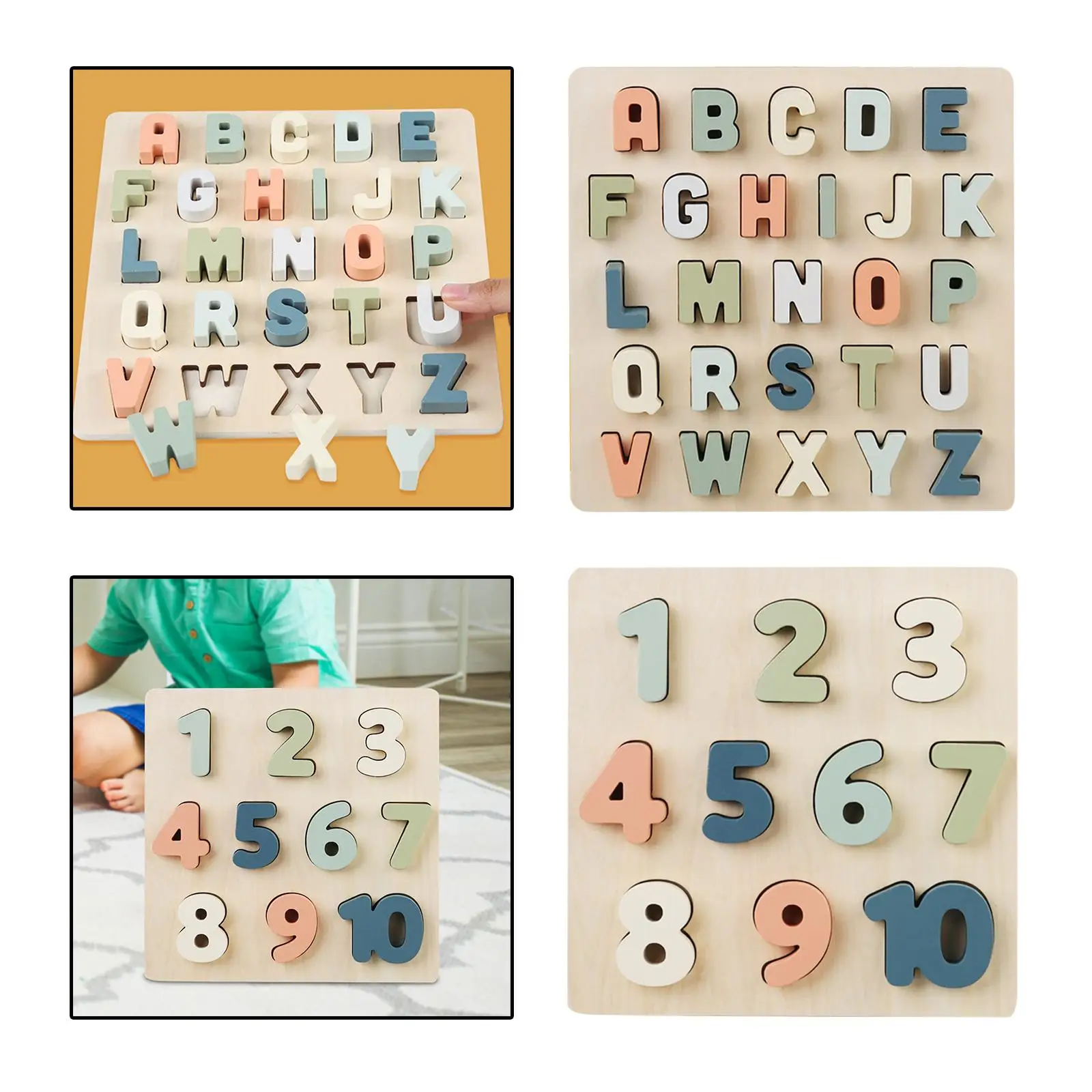 Montessori Matching Game para Crianças, Cartas Classificando Tabuleiro, Puzzle Toys