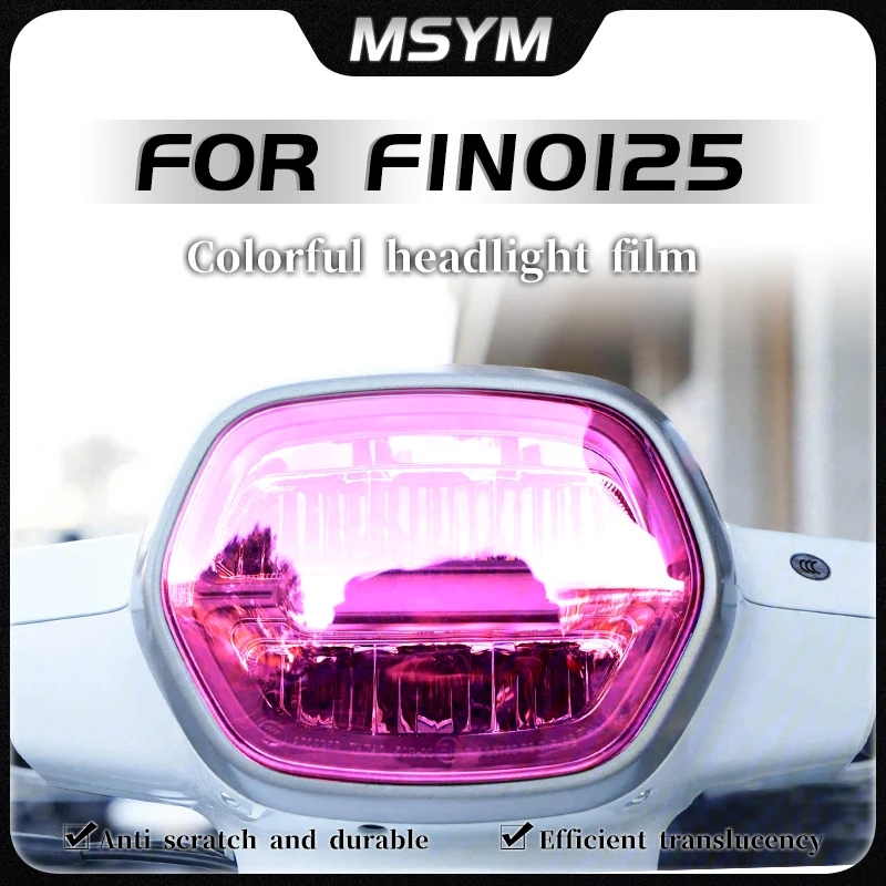 

For QJMOTOR FINO125 fino125 motorcycle Headlight film taillight film instrument film transparent protection film water