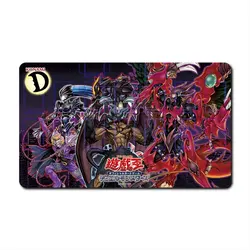 Anime YGO Playmat Board Game Trading Card Game Mat YUGIOH CCG Mat Mouse Desk Mouse Pad Gaming Play Mat With Card Zones 60X35CM