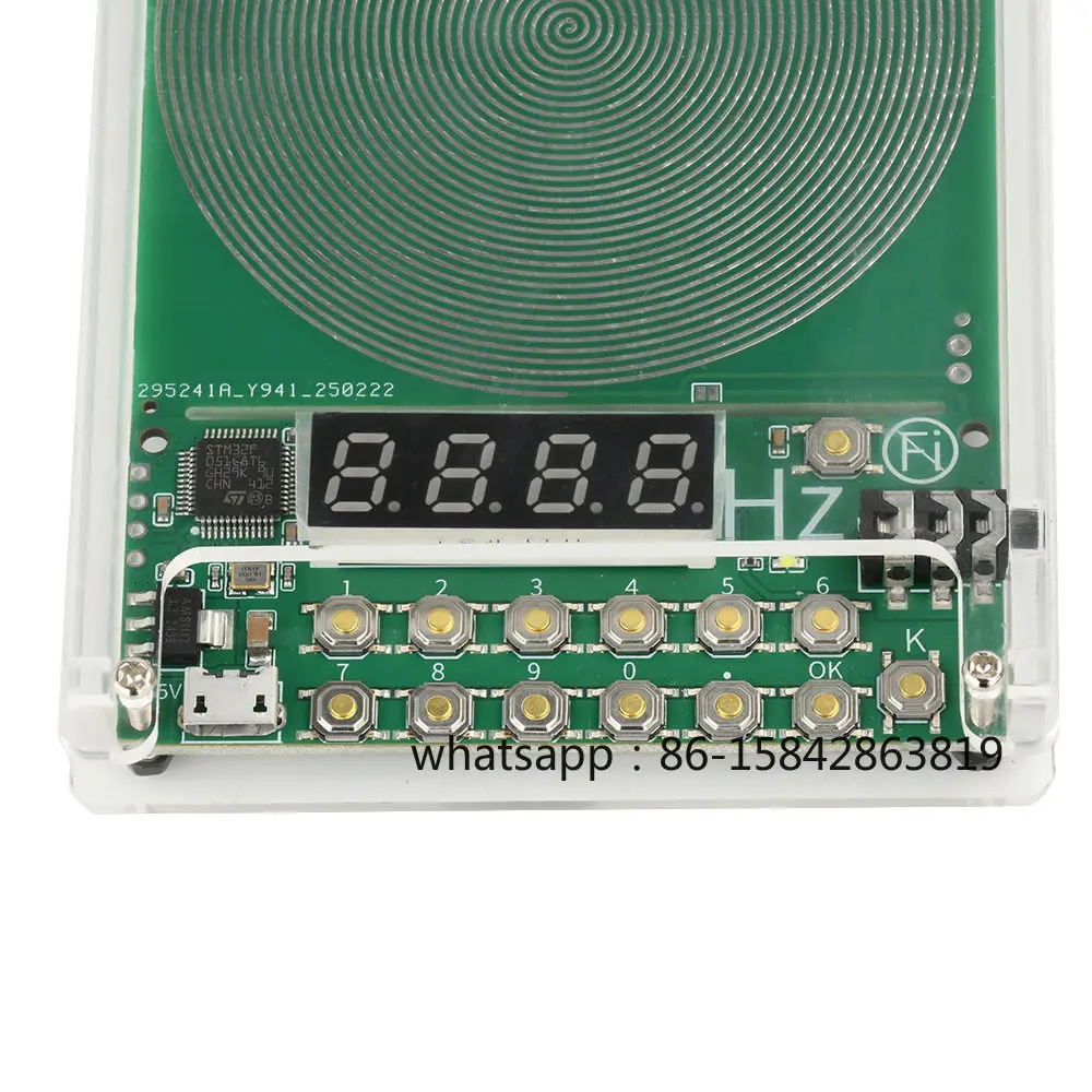 High Power Sine Wave Signal Generator, 0.01Hz–100kHz Adjustable Frequency, Finished Product with Acrylic Shell, Schumann Wave Ge