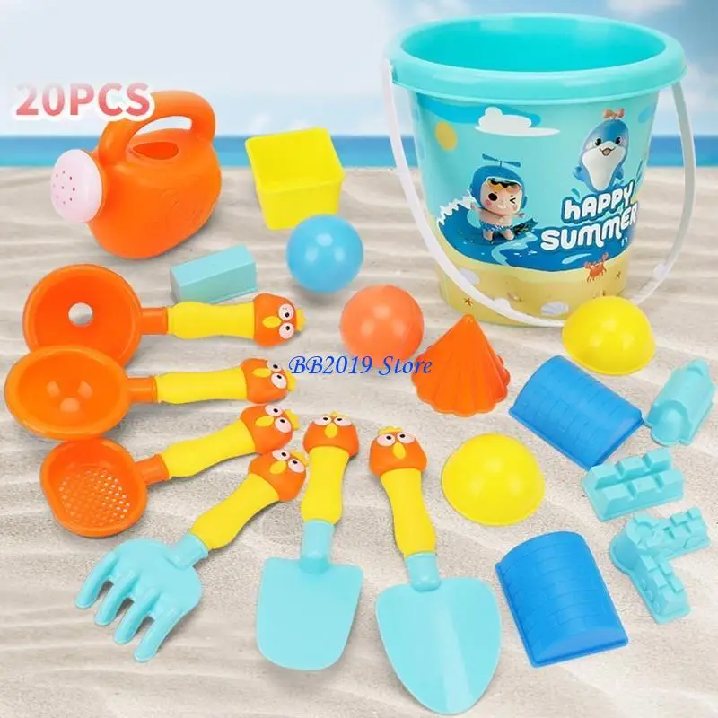 Q0KB Kinder Sand Skulptur Spielzeug Sommerferiengeschenk Kinder Garten Sandwasser Spielzeug Spielzeug Spielzeug