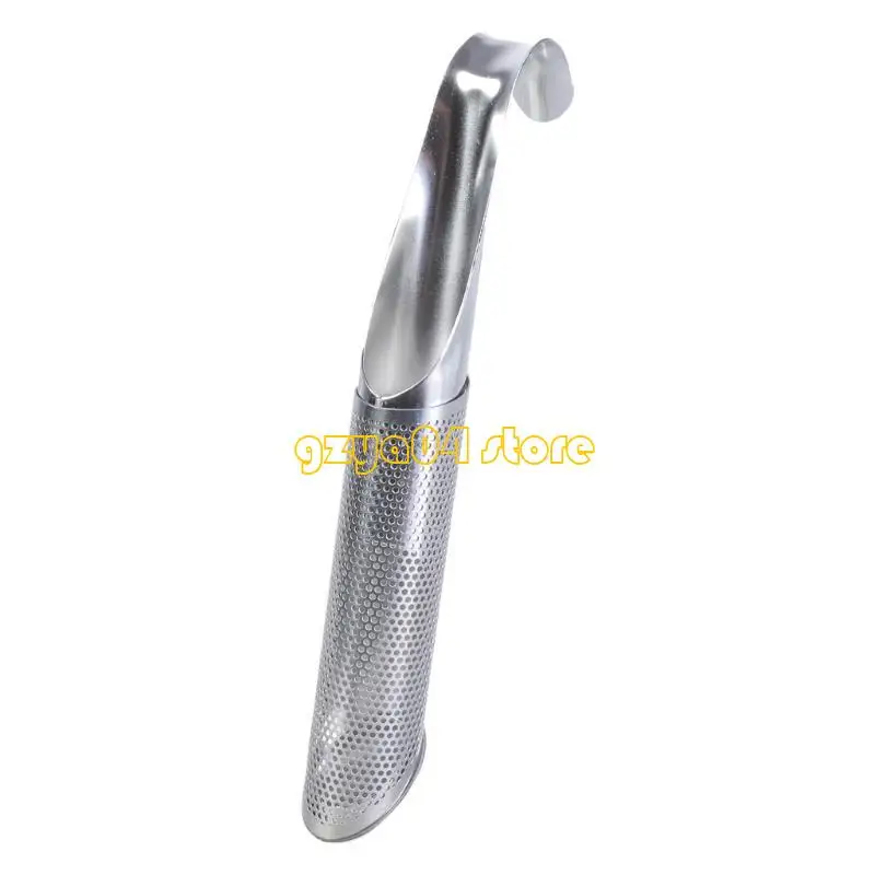 K3KD Stabile Edelstahl -Teassiebs -Tees -Infuser mit Haken für sichere Platzierung