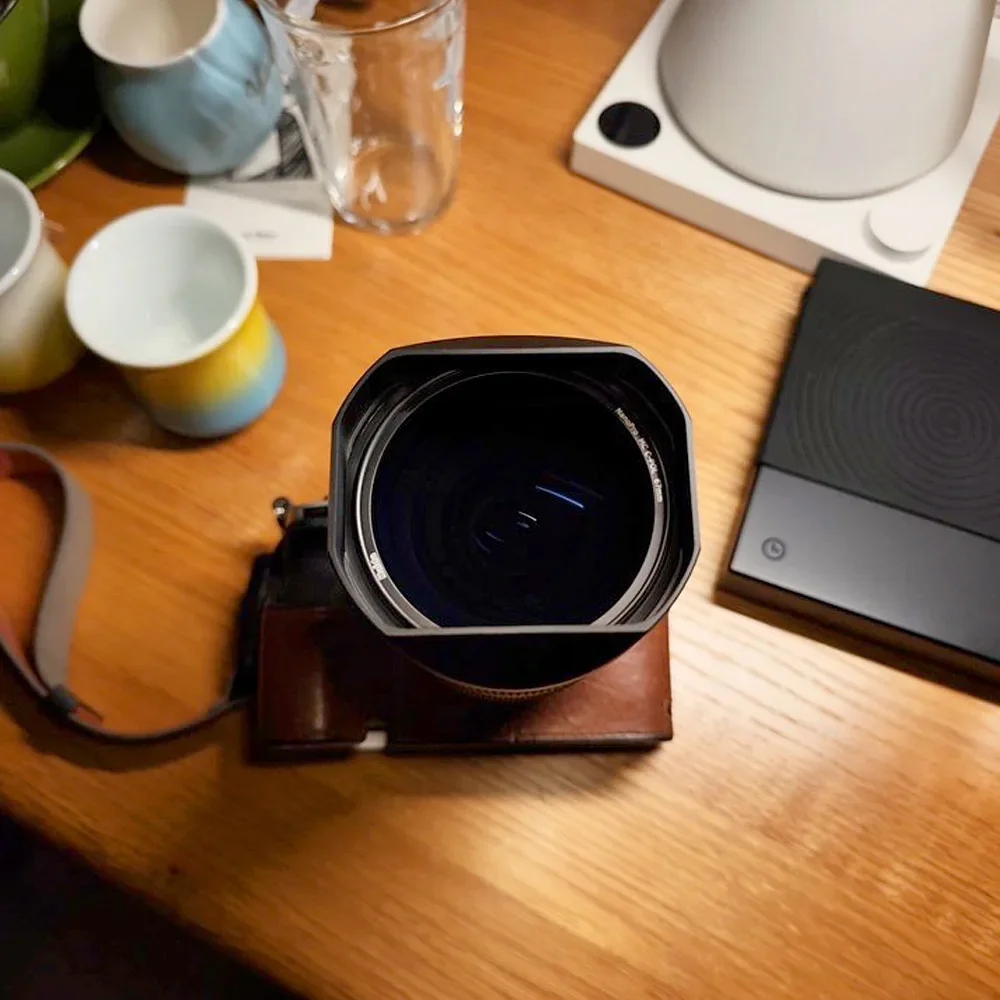 غطاء عدسة مربع من الألومنيوم لـ TAMRON 28-200 28-75 18-300 17-70 يستبدل HA036 يأتي مع غطاء معدني مجاني