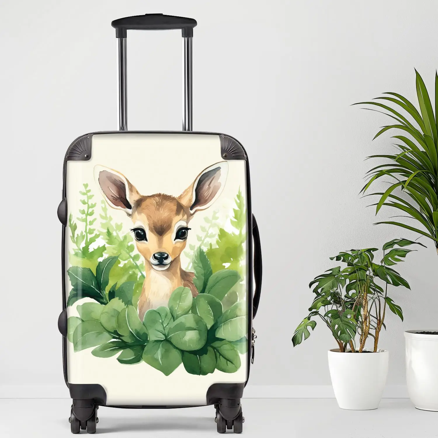 

Deer Luggage, 20/24/28 Inch Luggage, Carry-On, Custom Luggage, Luggage Set, Suitcase, Travel, Vacation, Cabin Suitcase, Custom S