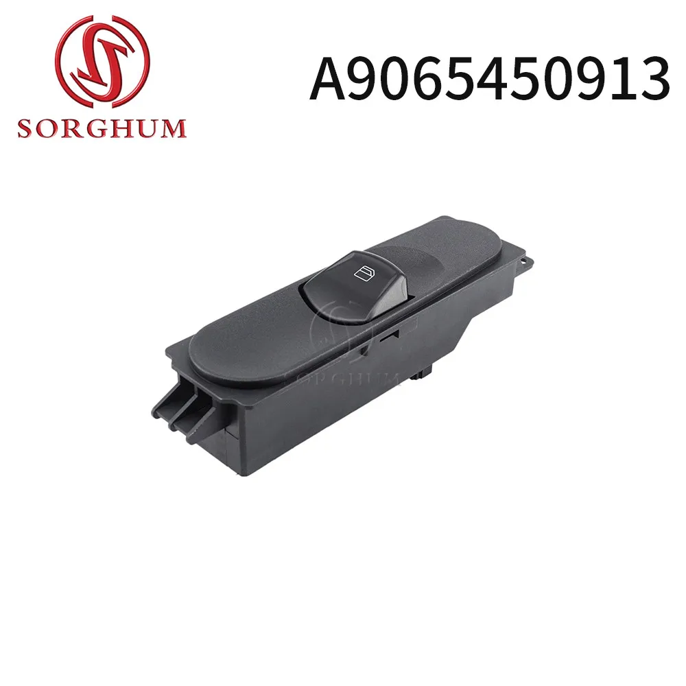 

SORGHUM A9065450913 For Mercedes Benz Sprinter W906 VW Crafter Right Passenger Side Window Switch Button Replacement 9065450913