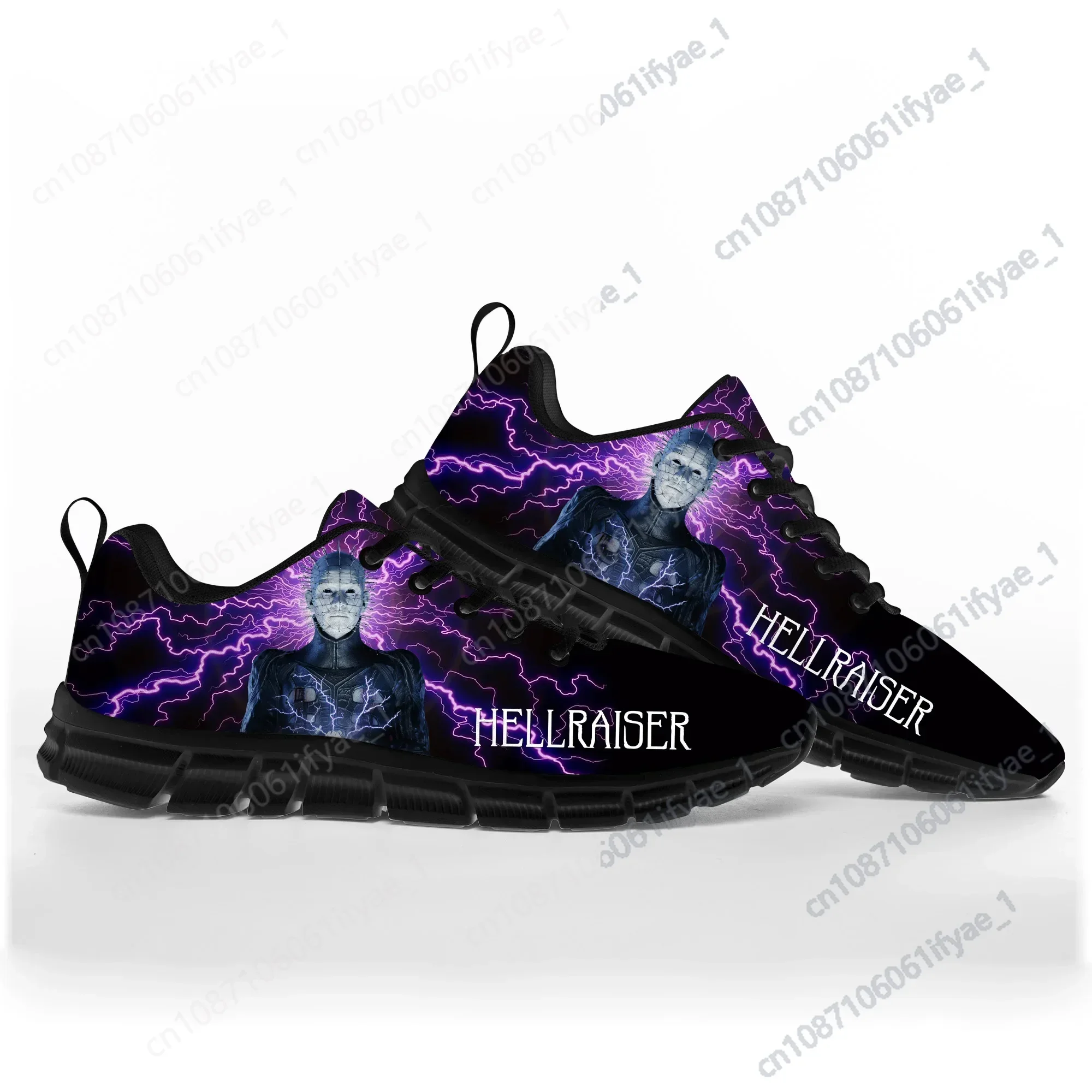 Hellraiser Movie Pinhead Horror Halloween scarpe sportive uomo donna adolescente bambini bambini Sneakers scarpe da coppia di qualità personalizzata