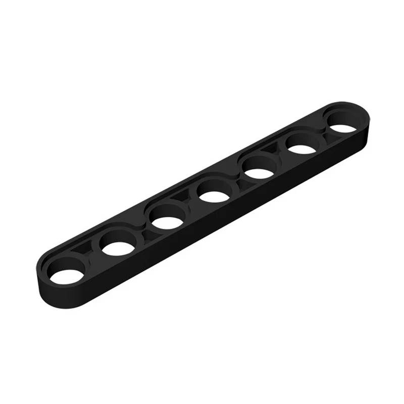 50 pçs 32065 liftarm fino 1x7 tijolos de alta tecnologia diy brinquedo presente brinquedos compatíveis para blocos de edifícios técnicos moc