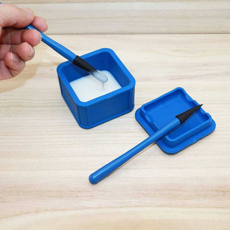 Набор силиконовых кистей для клея, 4 шт./компл., набор для склеивания древесины, набор аппликаторов для деревообработки, портативный ручной инструмент «сделай сам», надежный