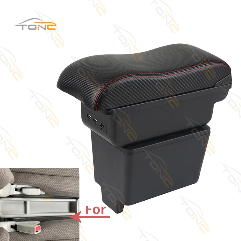 

For Suzuki Every Armrest Box Arm Rest Central Store Content Storage Center Console with USB