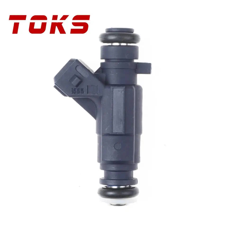 TOKS 1 / 4PCS 0280156101 ENGINE FUEL INJECTOR for 2003-2006 Porsche Cayenne 4.5L auto parts