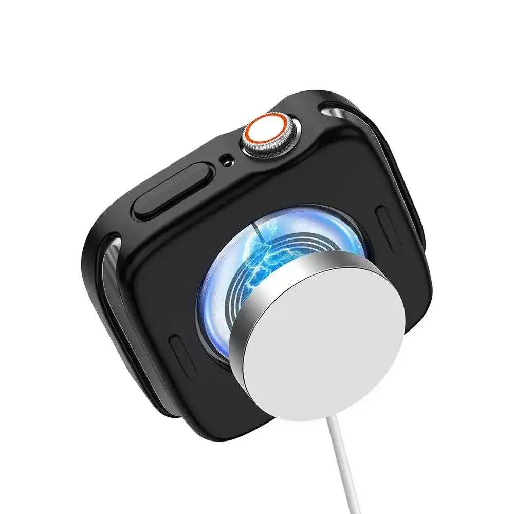 Funda para Apple Watch 8/7/6/SE/44mm 5/4 40mm, Protector de TPU suave a prueba de golpes, cubierta de parachoques para iWatch 8 45mm 41mm, accesorios